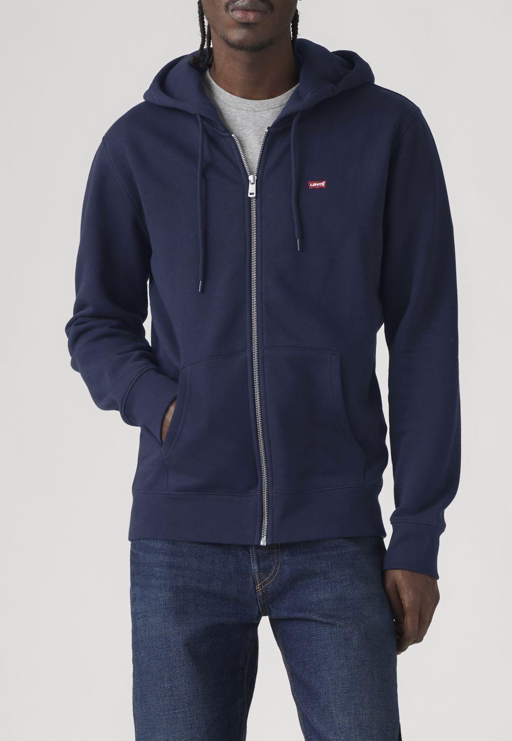 Polerón Hombre Core Zip Up Azul Levis 34259-0038-2