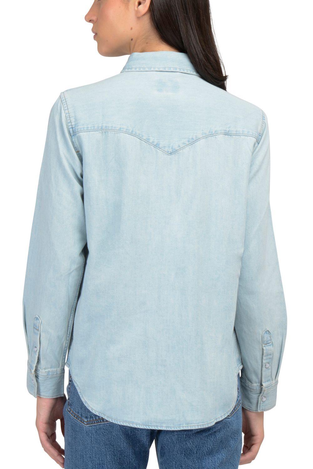 Blusa Mujer Lisa Azul Levis 86832-0000-3