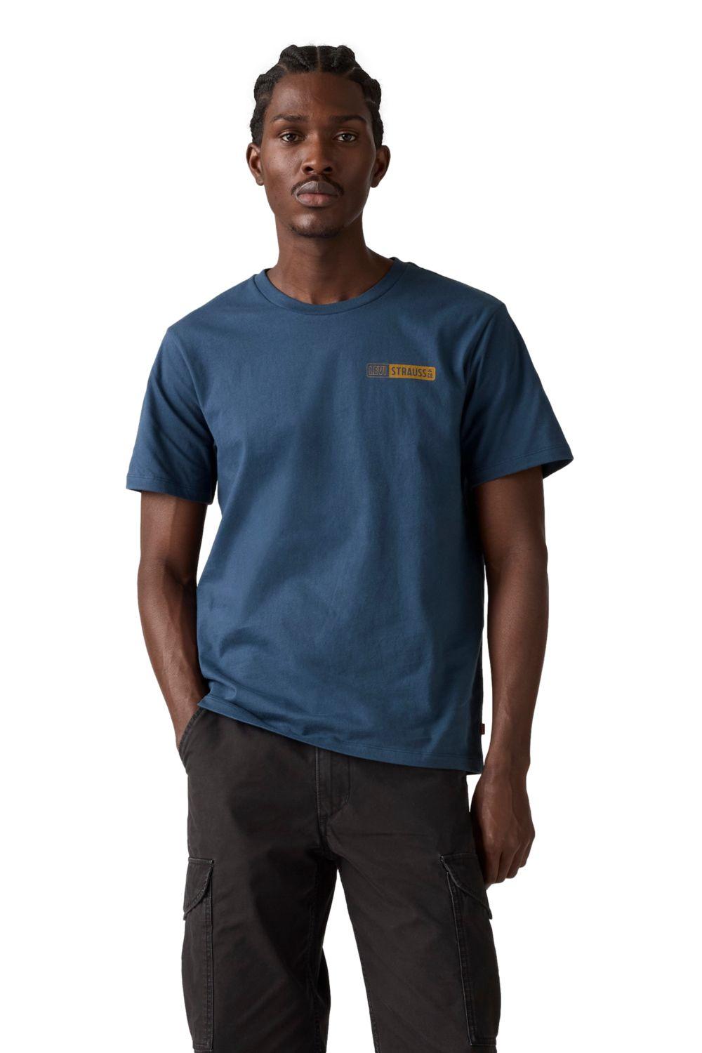 Polera Hombre Graphic Crewneck Tee Azul Levis 22491-1994-0