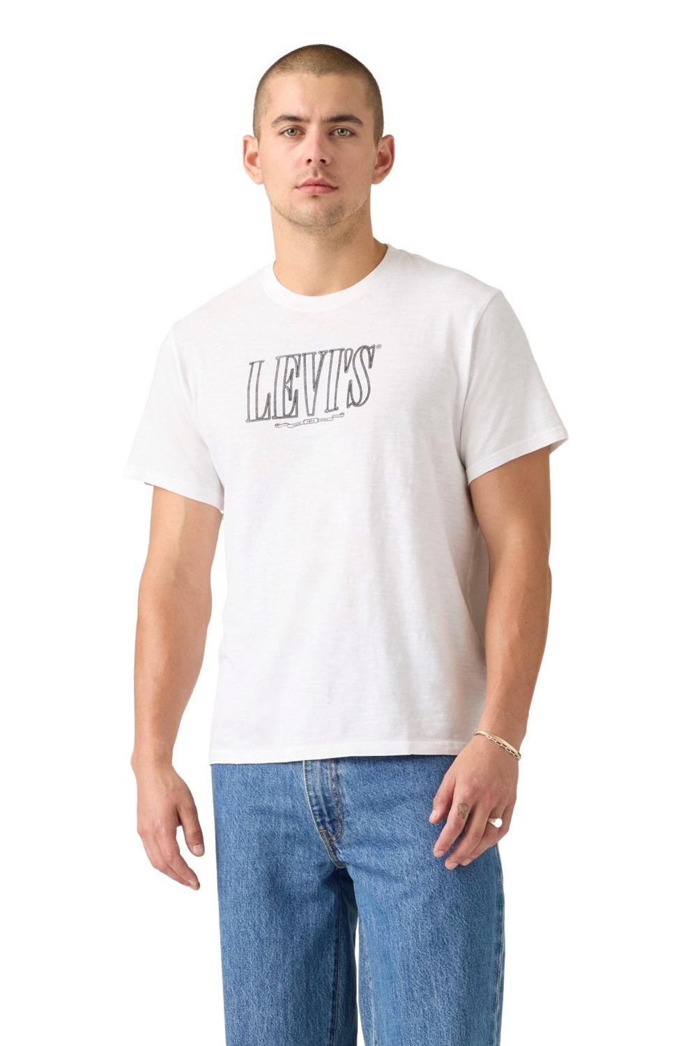 Polera Hombre Relaxed Fit Tee Blanco Levis 16143-2160-0