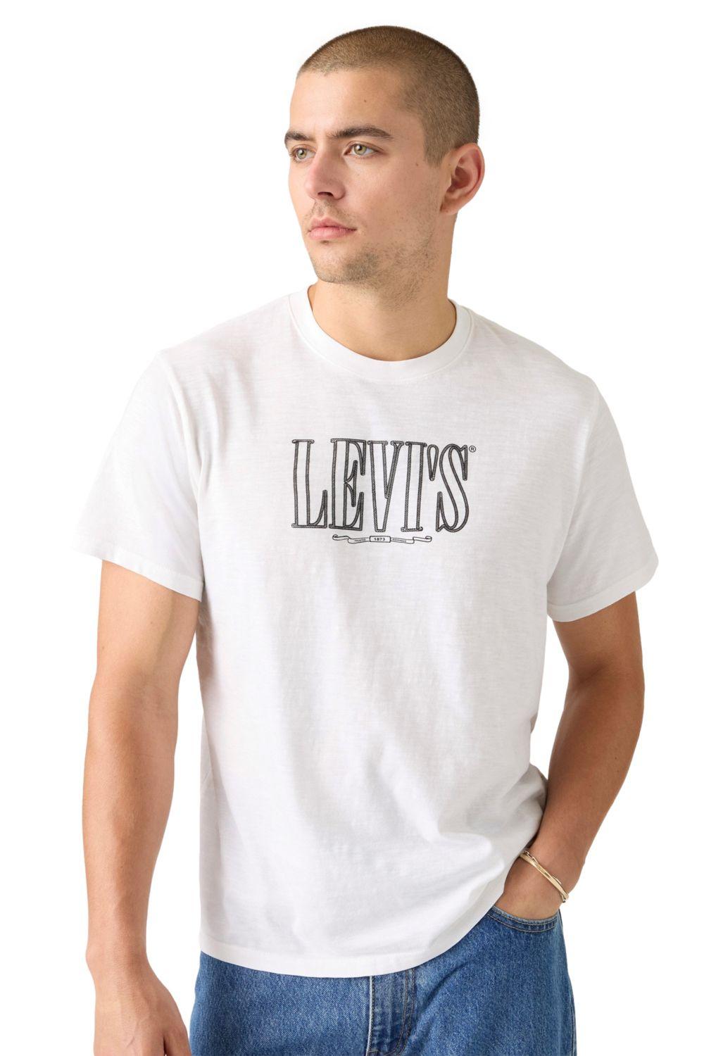 Polera Hombre Relaxed Fit Tee Blanco Levis 16143-2160-2