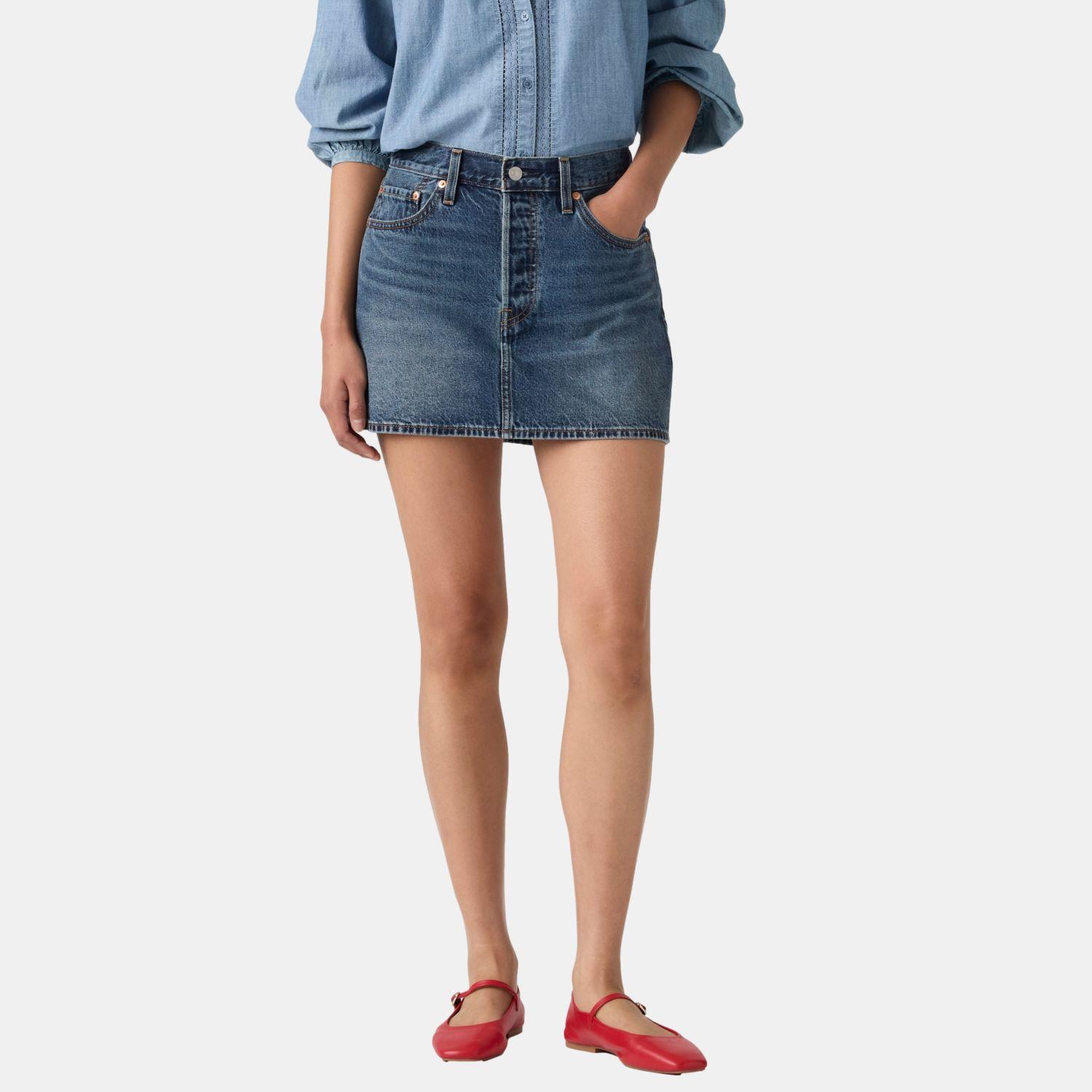 Falda Mujer Icon Skirt Azul Levis A4694-0084-0