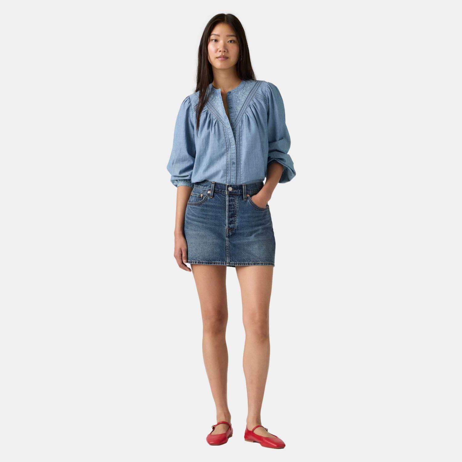 Falda Mujer Icon Skirt Azul Levis A4694-0084-1