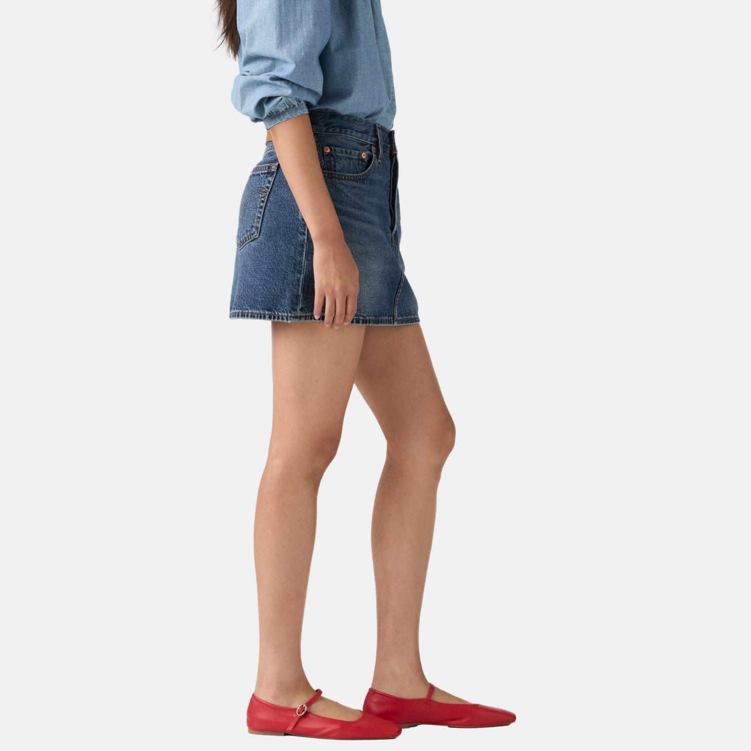 Falda Mujer Icon Skirt Azul Levis A4694-0084-2