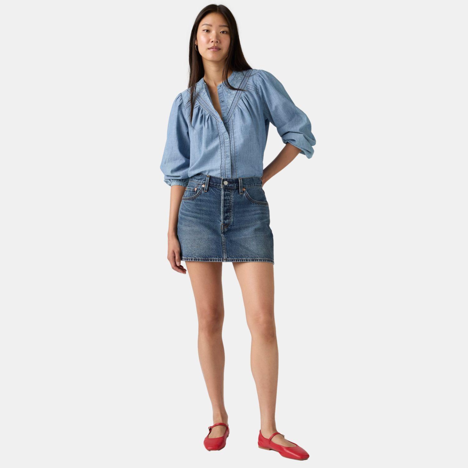 Falda Mujer Icon Skirt Azul Levis A4694-0084-4