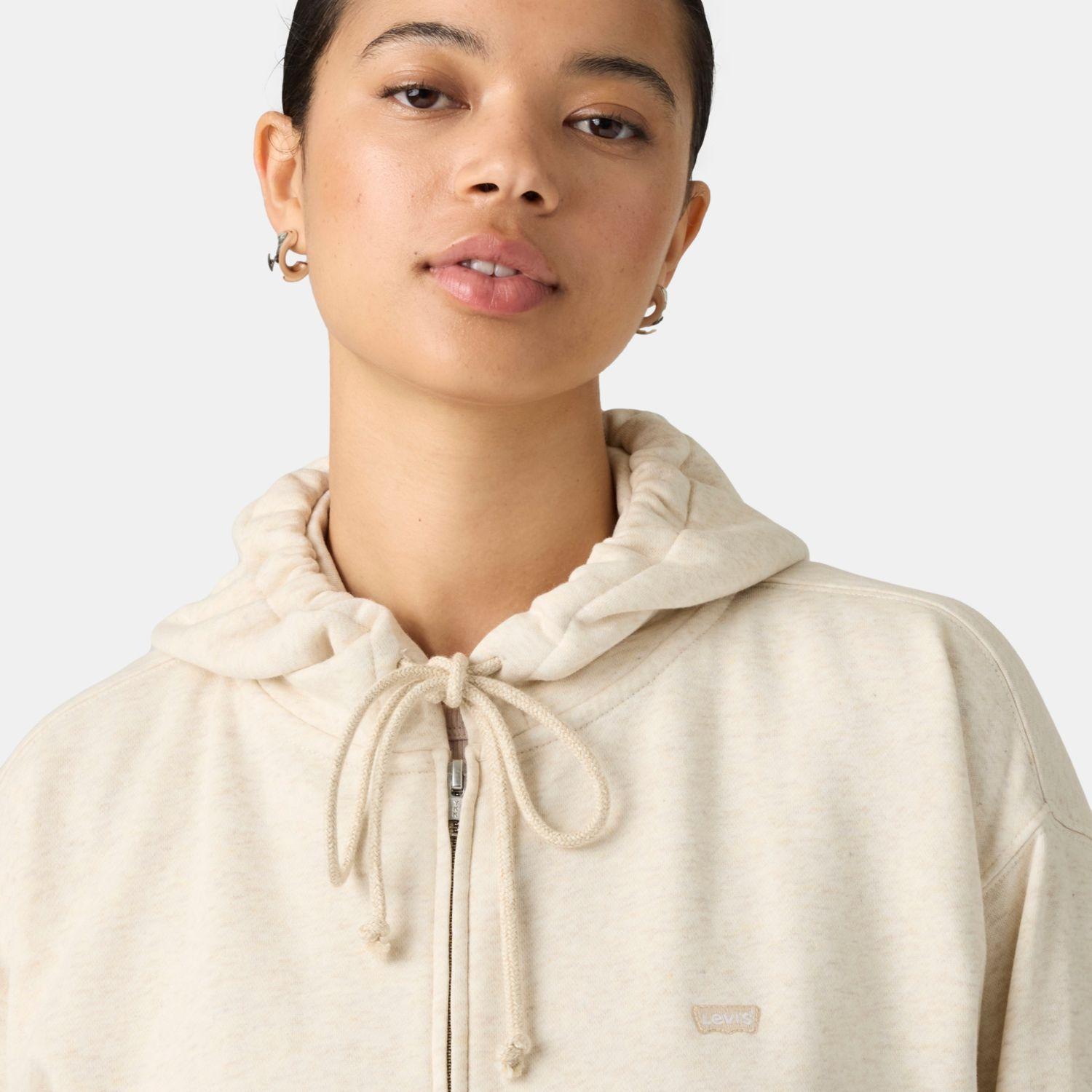 Polerón Mujer Everyday Full Zip Beige Levis 0082L-0007-3