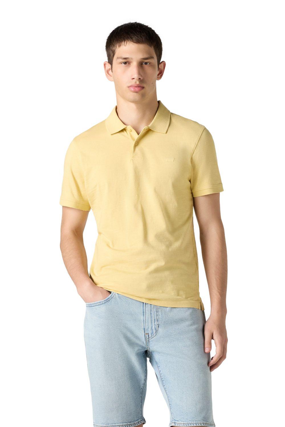Polera Hombre Slim Housemark Polo Amarillo Levis A4842-0086-0