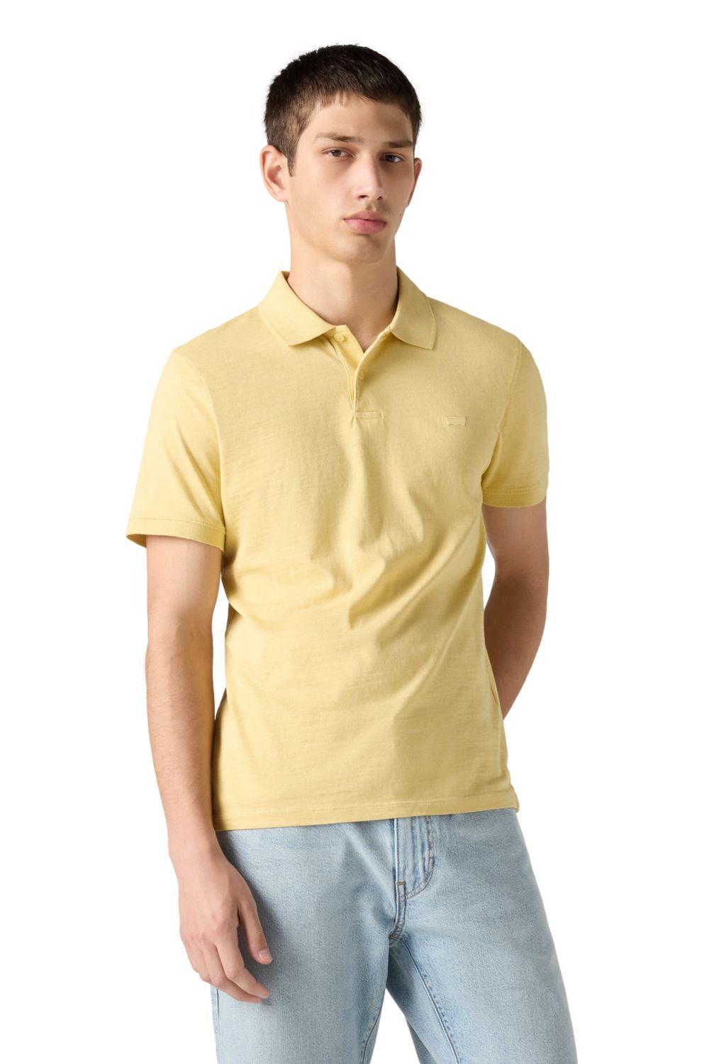 Polera Hombre Slim Housemark Polo Amarillo Levis A4842-0086-2