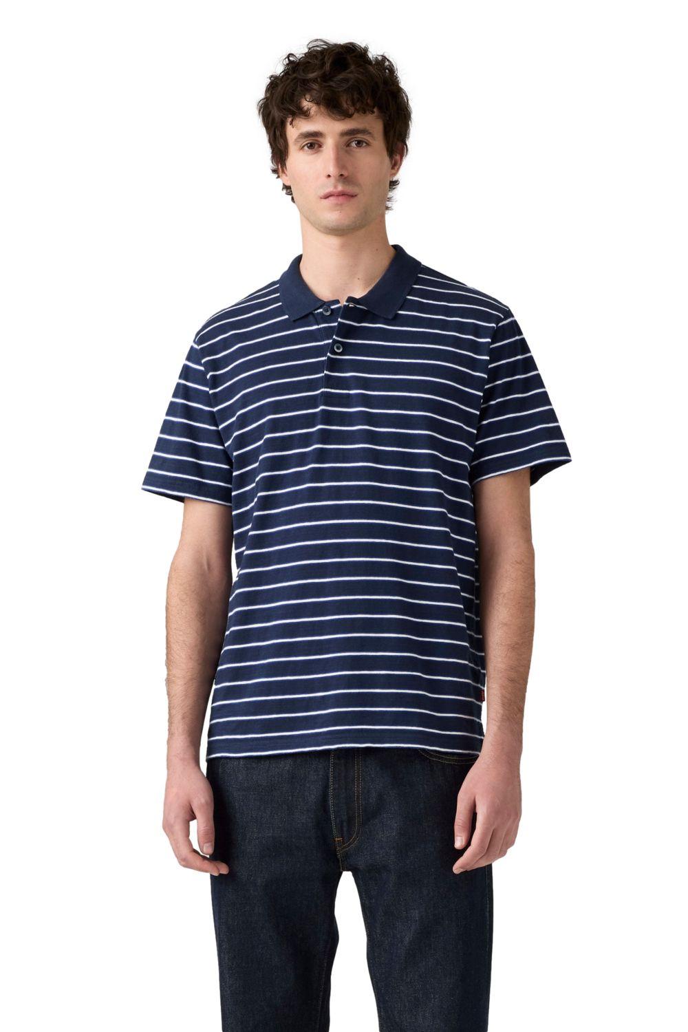 Polera Hombre Merritt Jersey Polo Azul Levis 003O8-0000-0