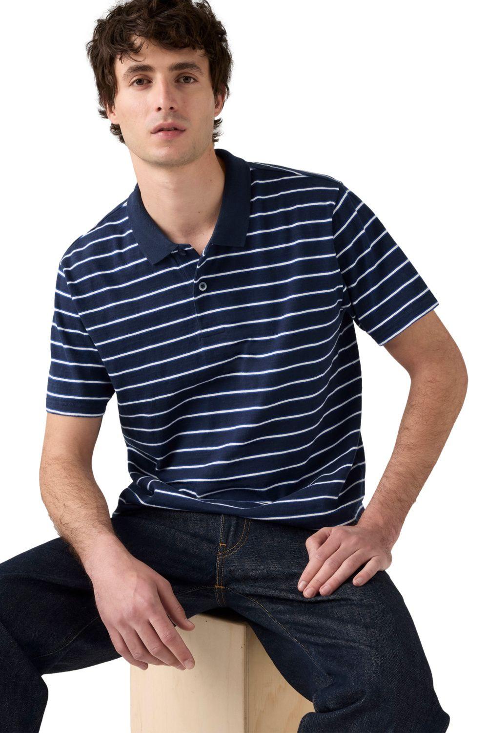 Polera Hombre Merritt Jersey Polo Azul Levis 003O8-0000-2