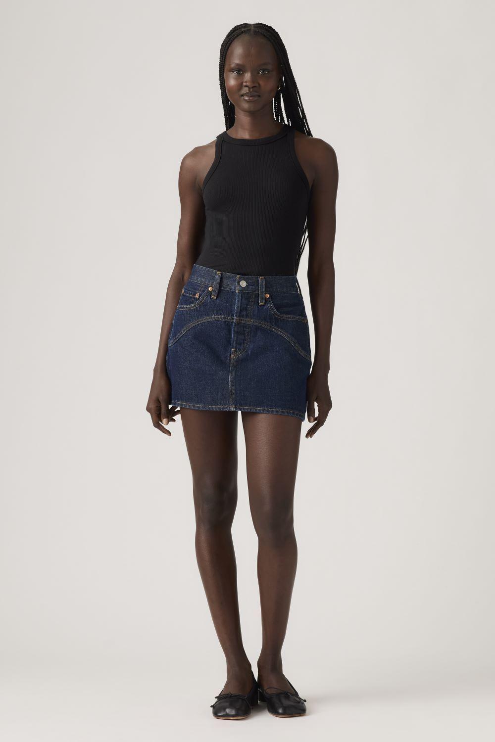 Falda Mujer Icon Skirt Western Yoke Azul Levis 001VJ-0006-0