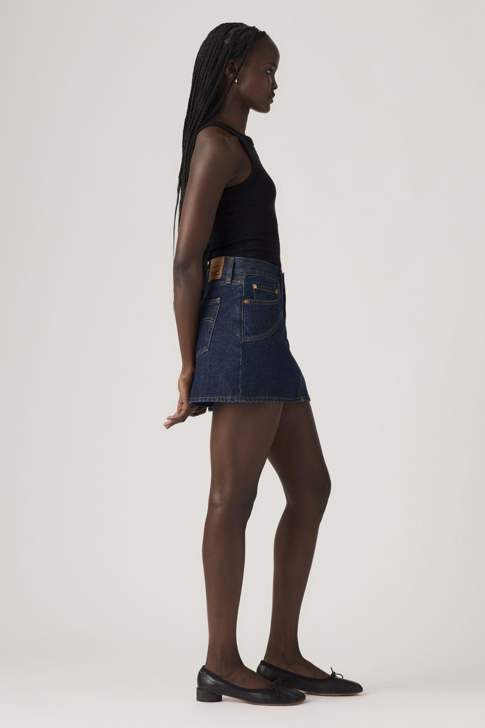 Falda Mujer Icon Skirt Western Yoke Azul Levis 001VJ-0006-1