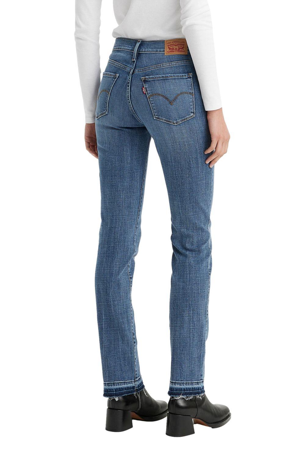 Jeans Mujer 314 Shaping Straight Azul Levis 19631-0210-2