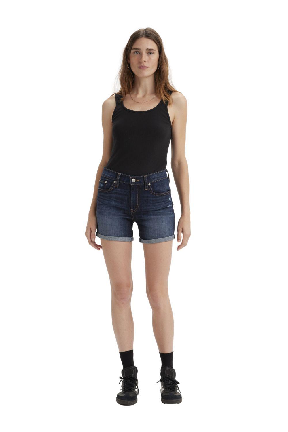 Shorts Mujer Mid Length Azul Levis 29965-0123-3