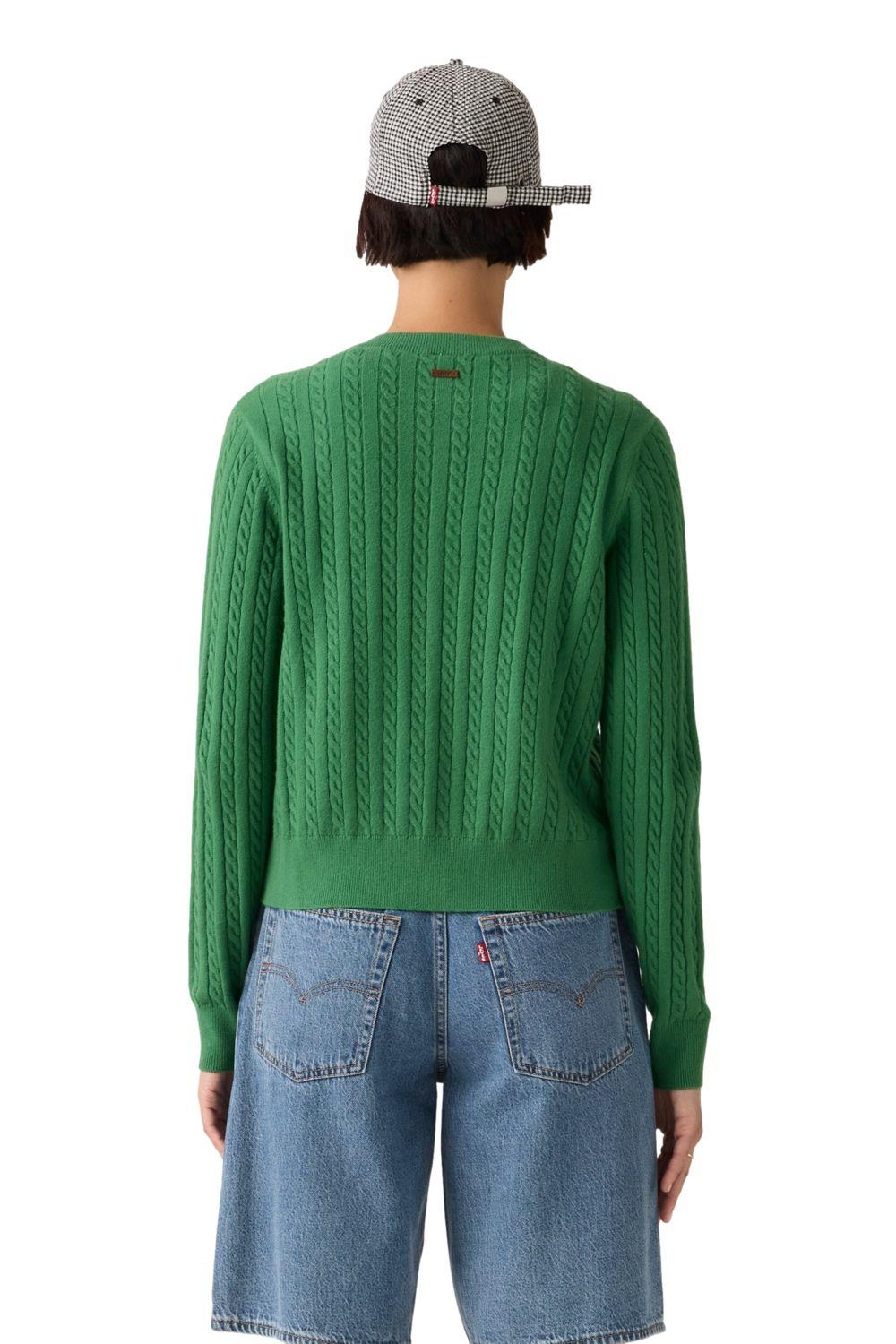 Sweater Mujer Super Soft Cardi Verde Levis 0037P-0017-1