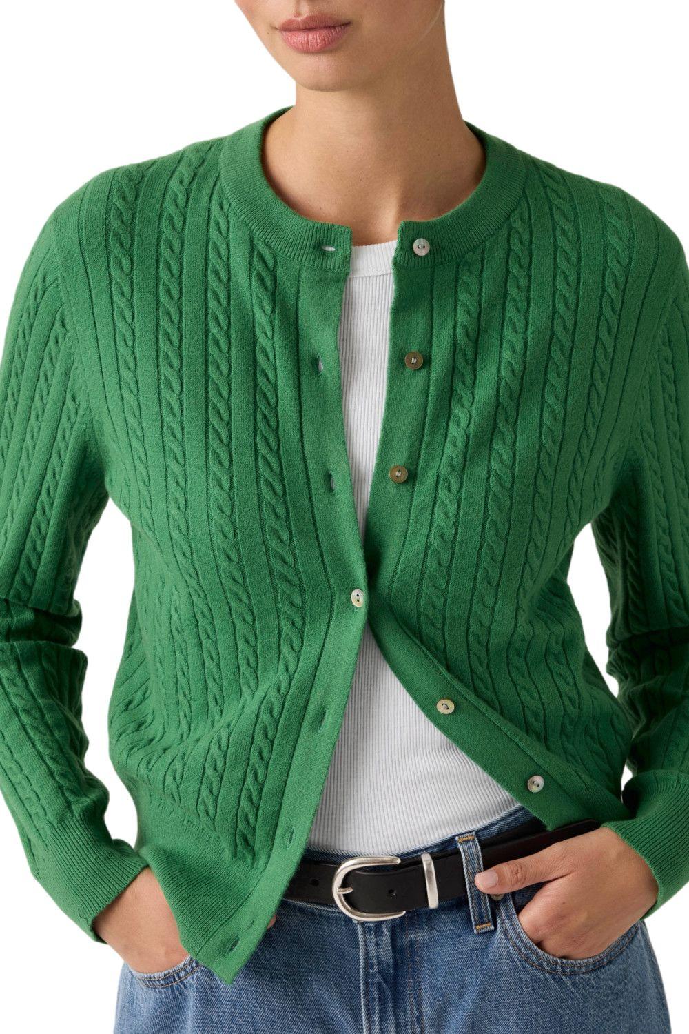 Sweater Mujer Super Soft Cardi Verde Levis 0037P-0017-3