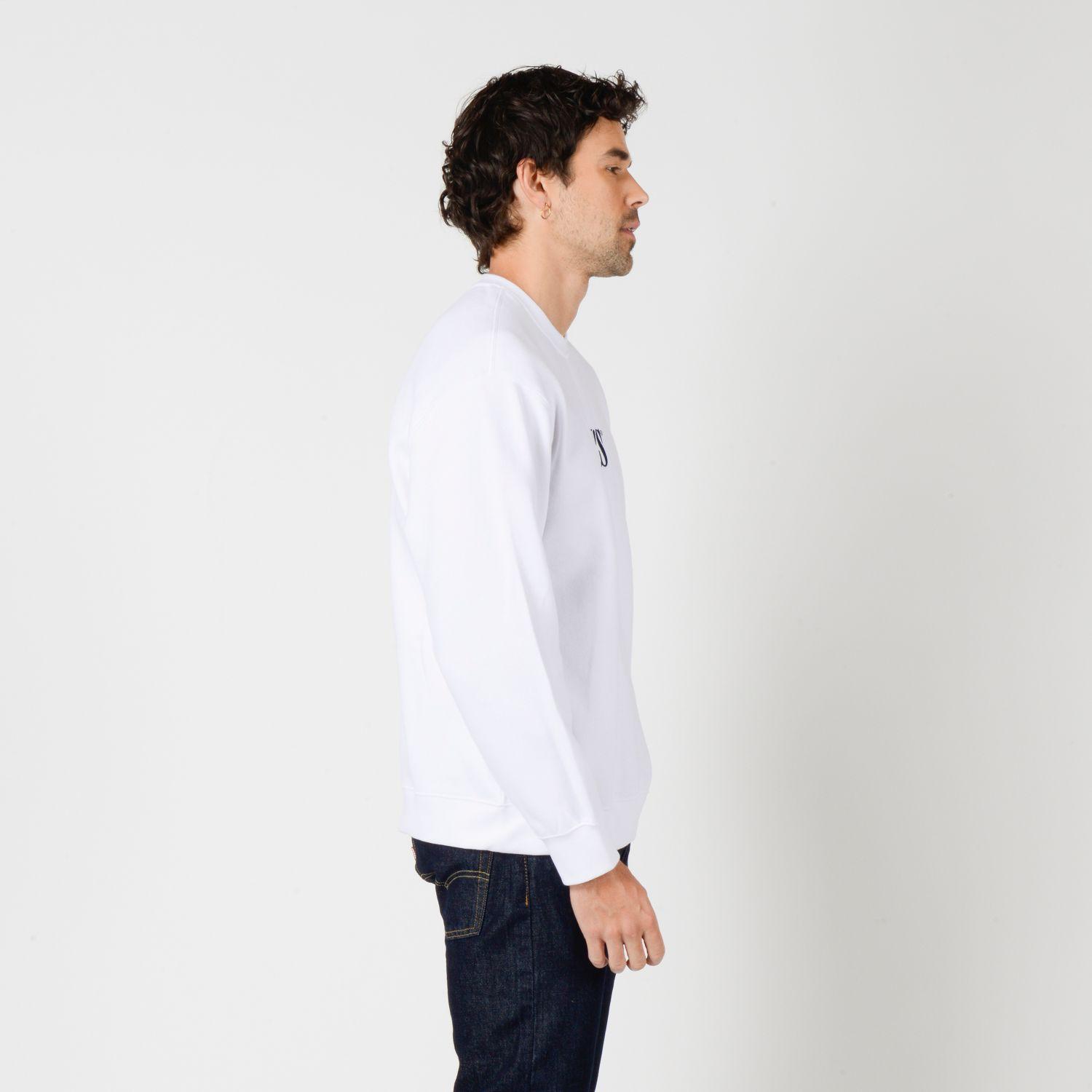 Polerón Hombre Relaxd Graphic Crew Blanco Levis 38712-0521-1