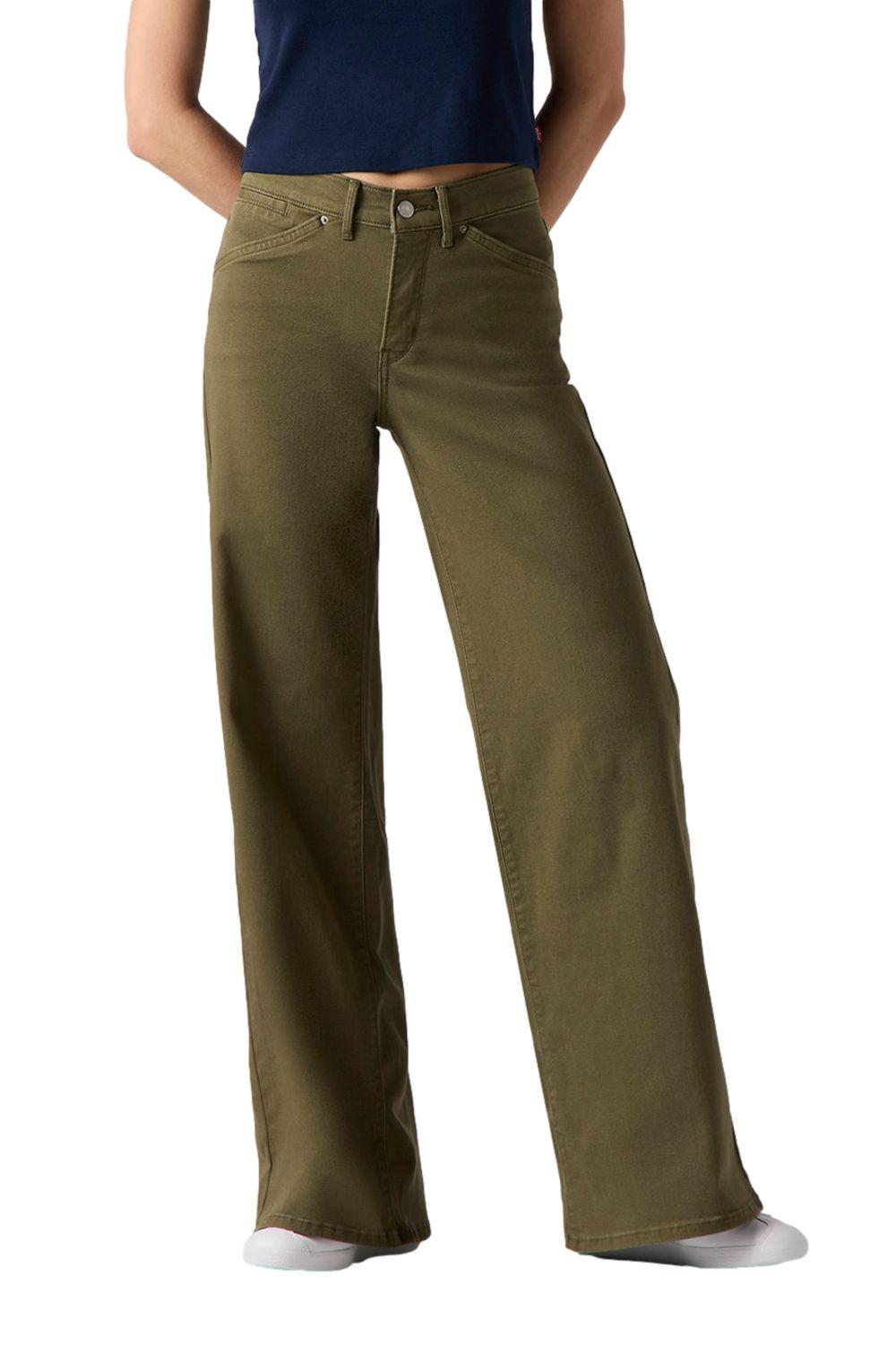 Jeans Mujer 318 Styled Wide Leg Verde Levis 001Q7-0003-0