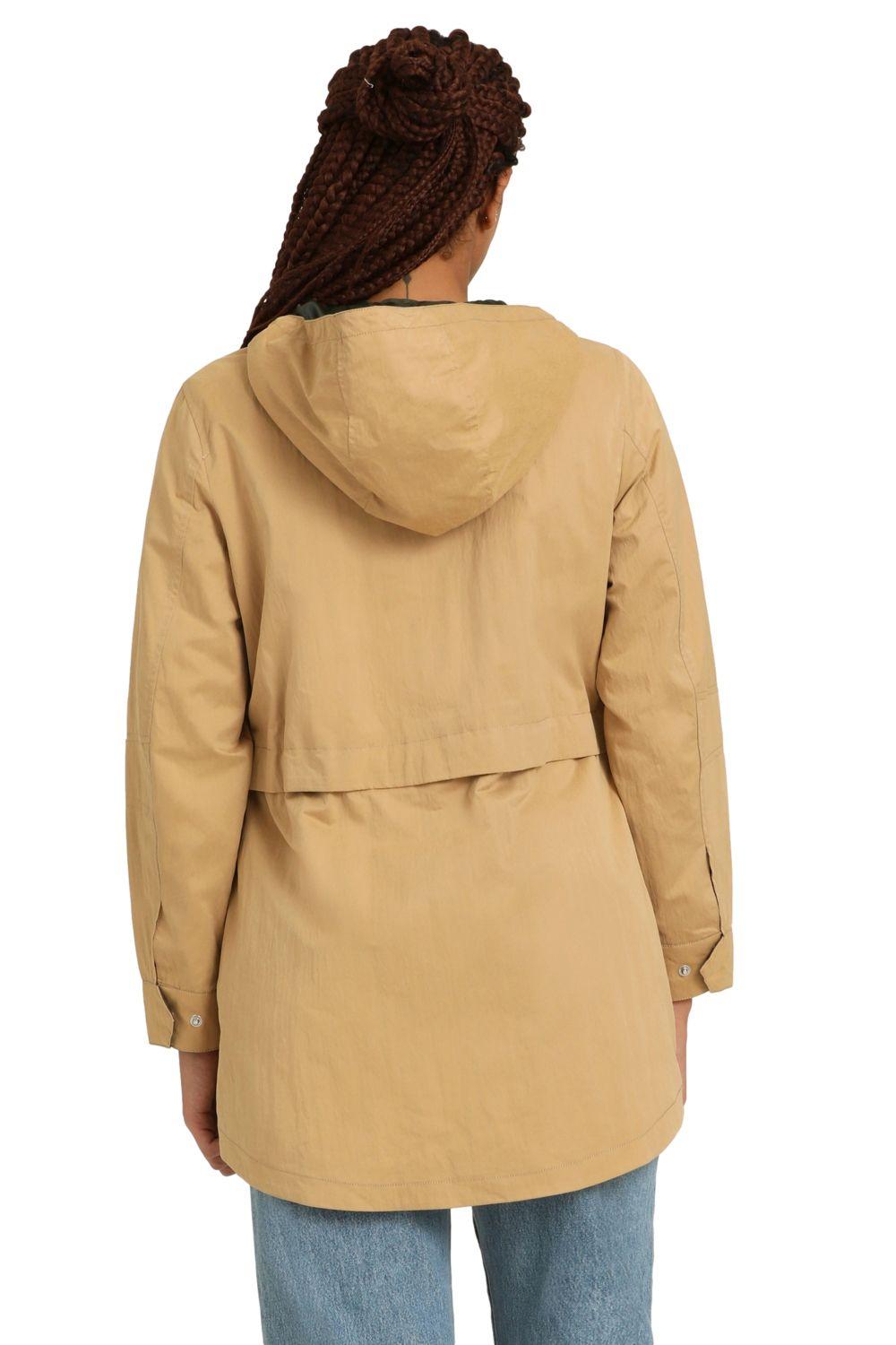 Chaqueta Mujer Hooded Anorak Khaki Levis 59544-0206-2