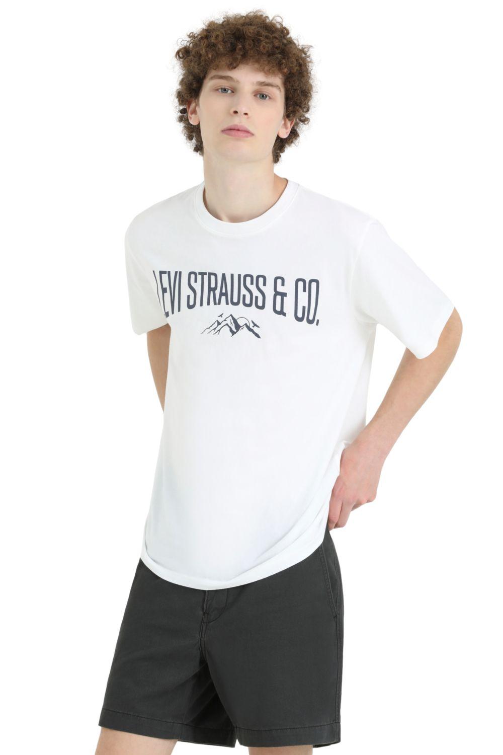 Polera Hombre Relaxed Fit Blanco Levis 16143-1366-3