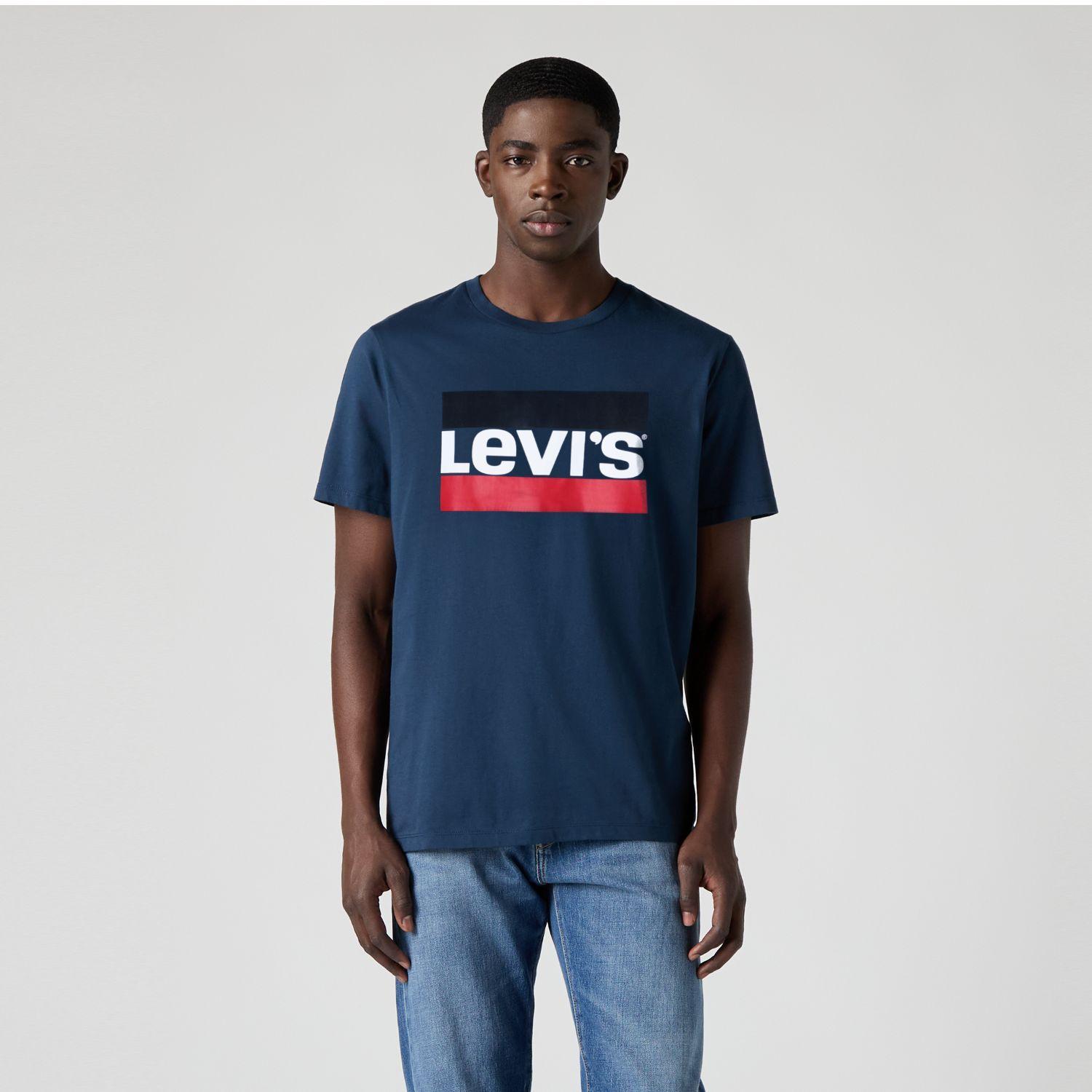 Polera Hombre Sportswear Logo Graphic Azul Levis 39636-0003-0