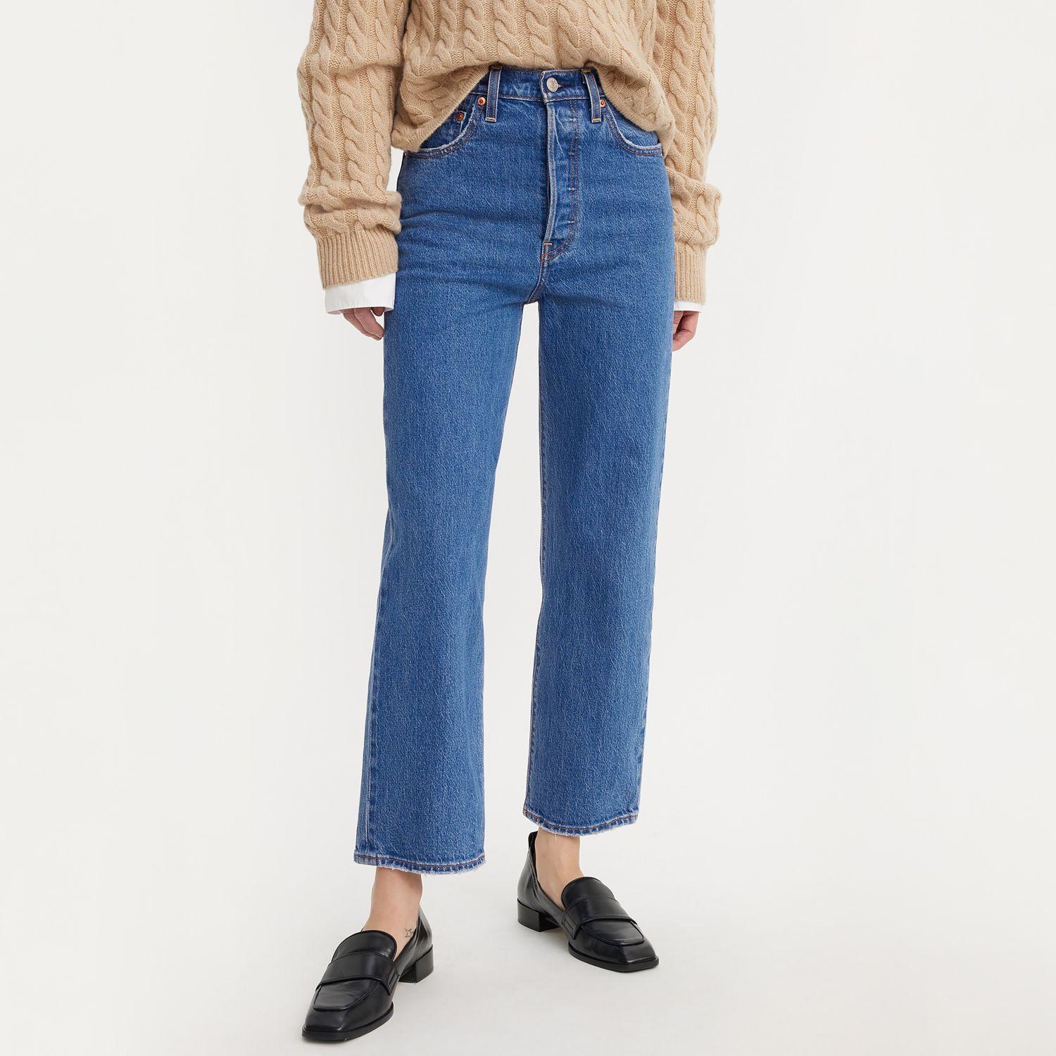 Jeans Mujer Ribcage Straight Ankle Celeste Levis 72693-0117-0