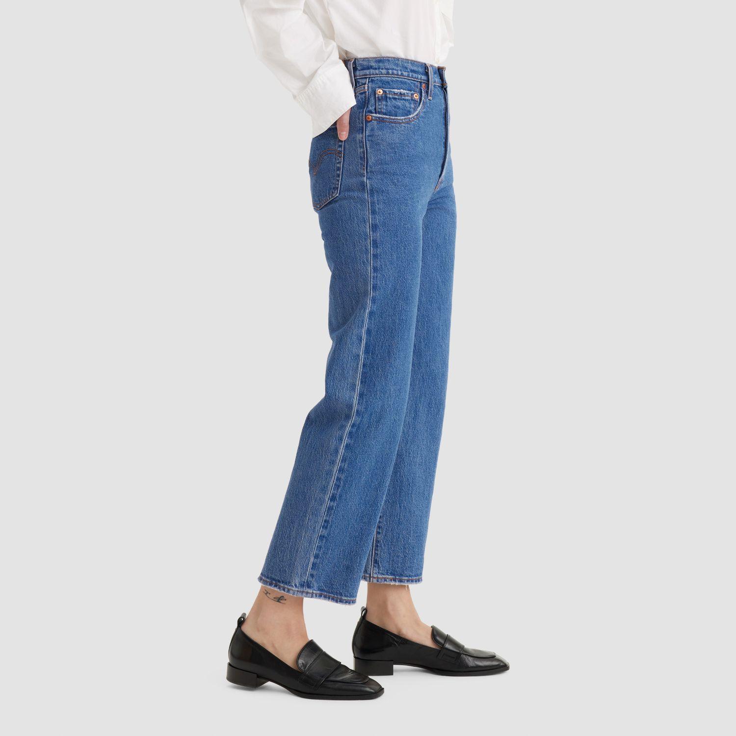 Jeans Mujer Ribcage Straight Ankle Celeste Levis 72693-0117-3