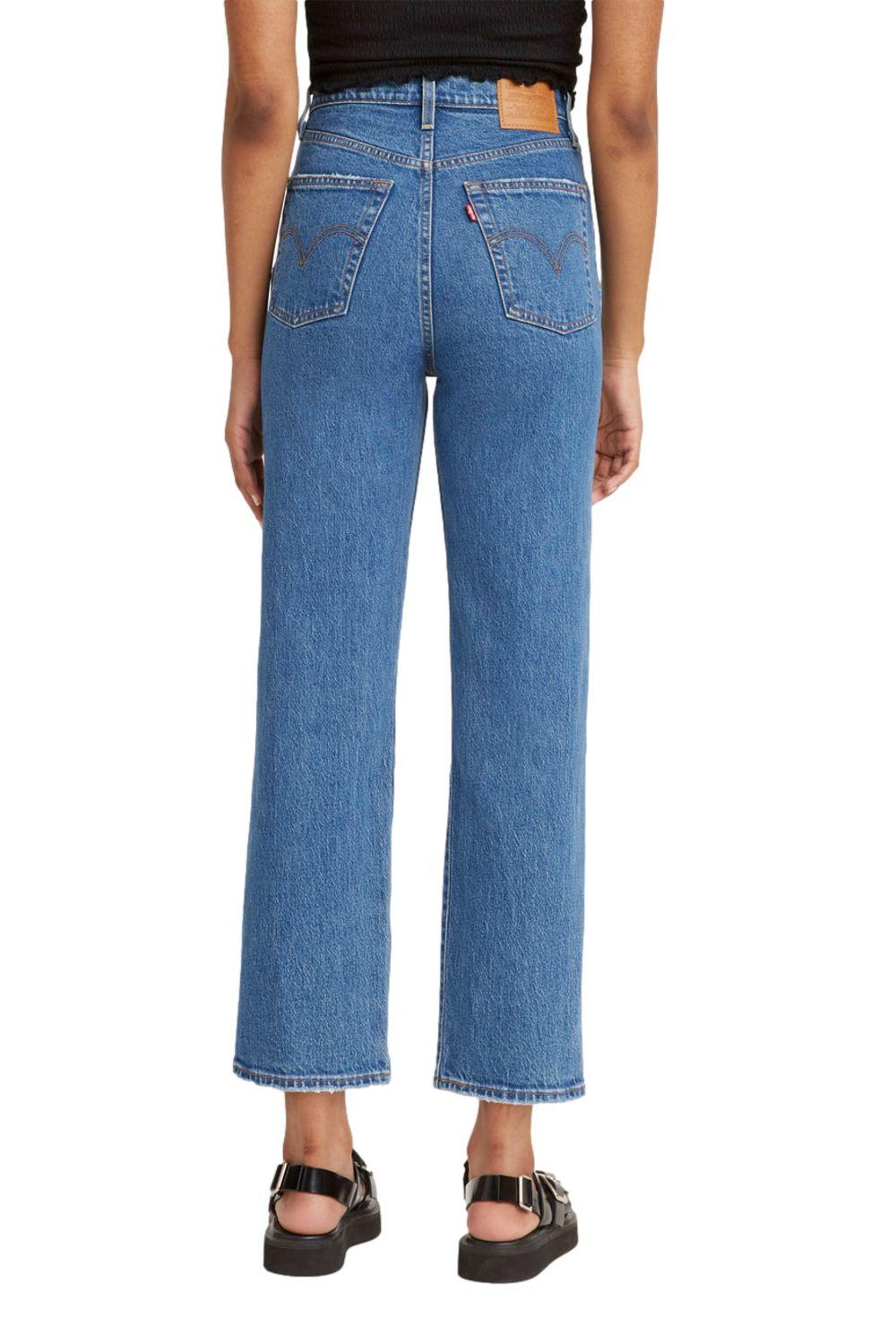 Jeans Mujer Ribcage Straight Ankle Celeste Levis 72693-0117-2