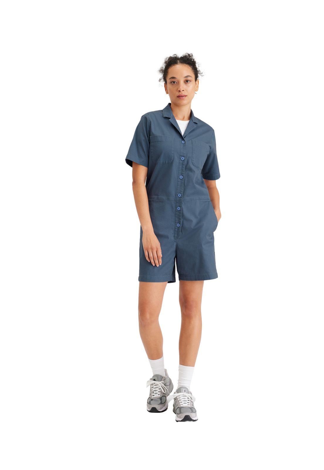 Enterito Mujer Playsuit Relaxed Fit Azul A6964-0001-4