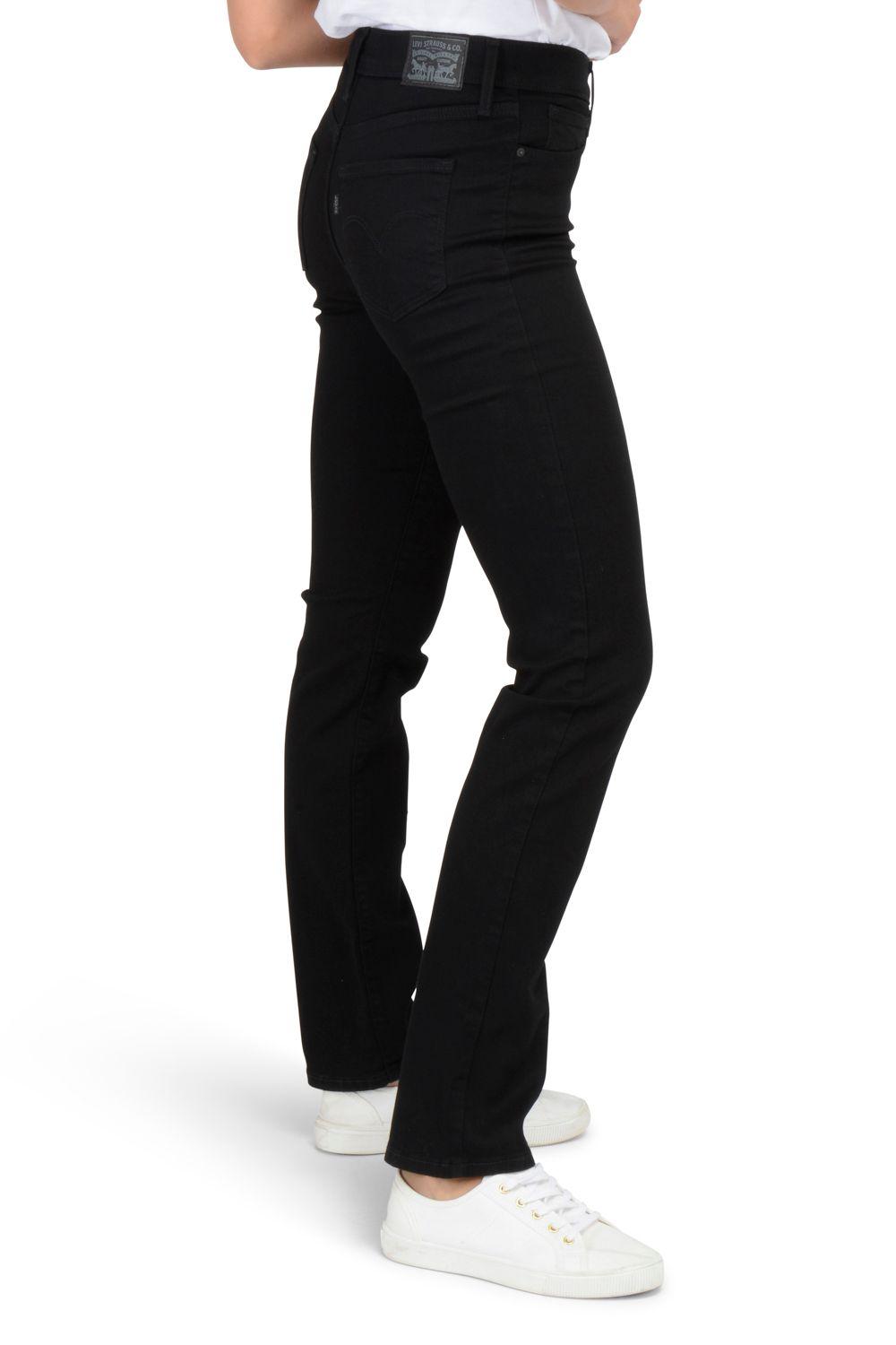 Jeans Mujer 314 Shaping Straight Negro Levis 19631-0112-1