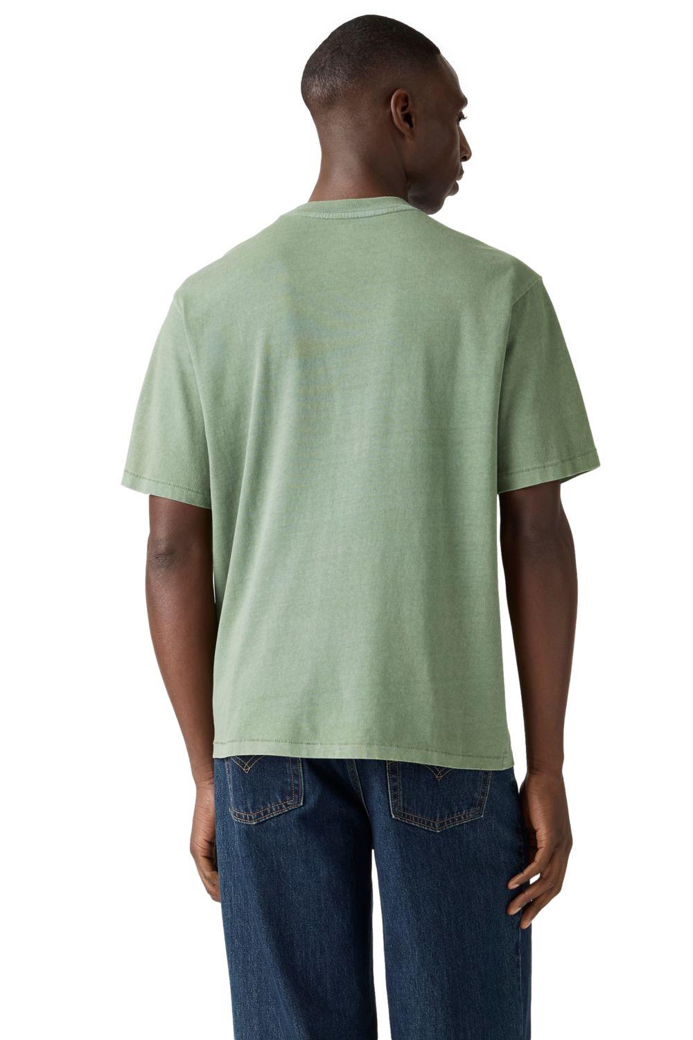 Polera Hombre Red Tab Vintage Tee Verde Levis A0637-0163-1