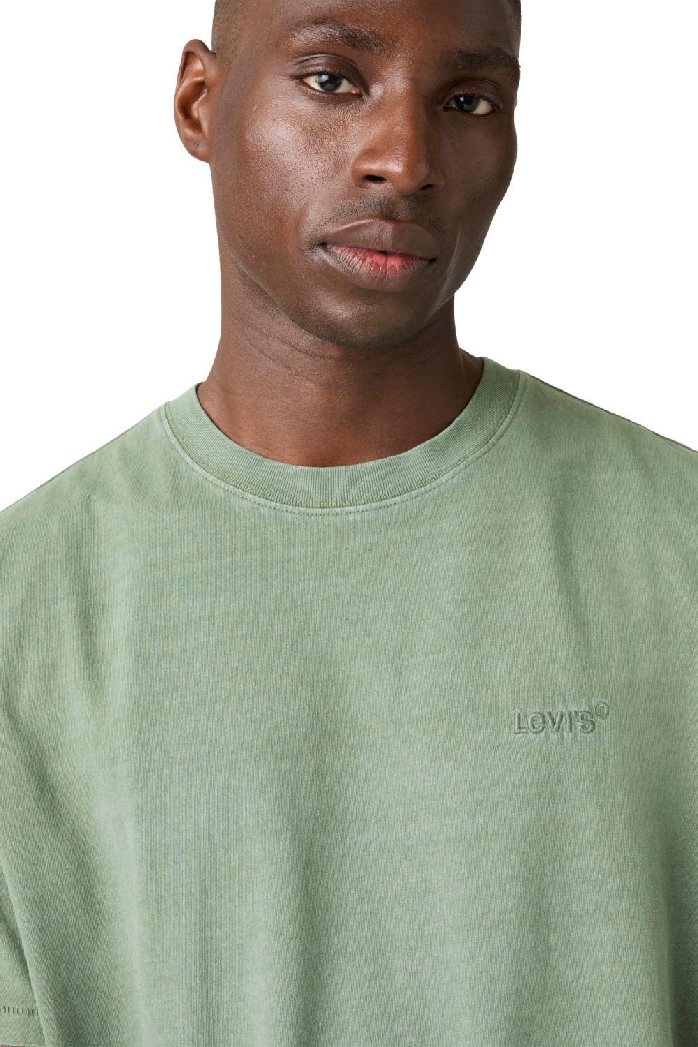 Polera Hombre Red Tab Vintage Tee Verde Levis A0637-0163-2