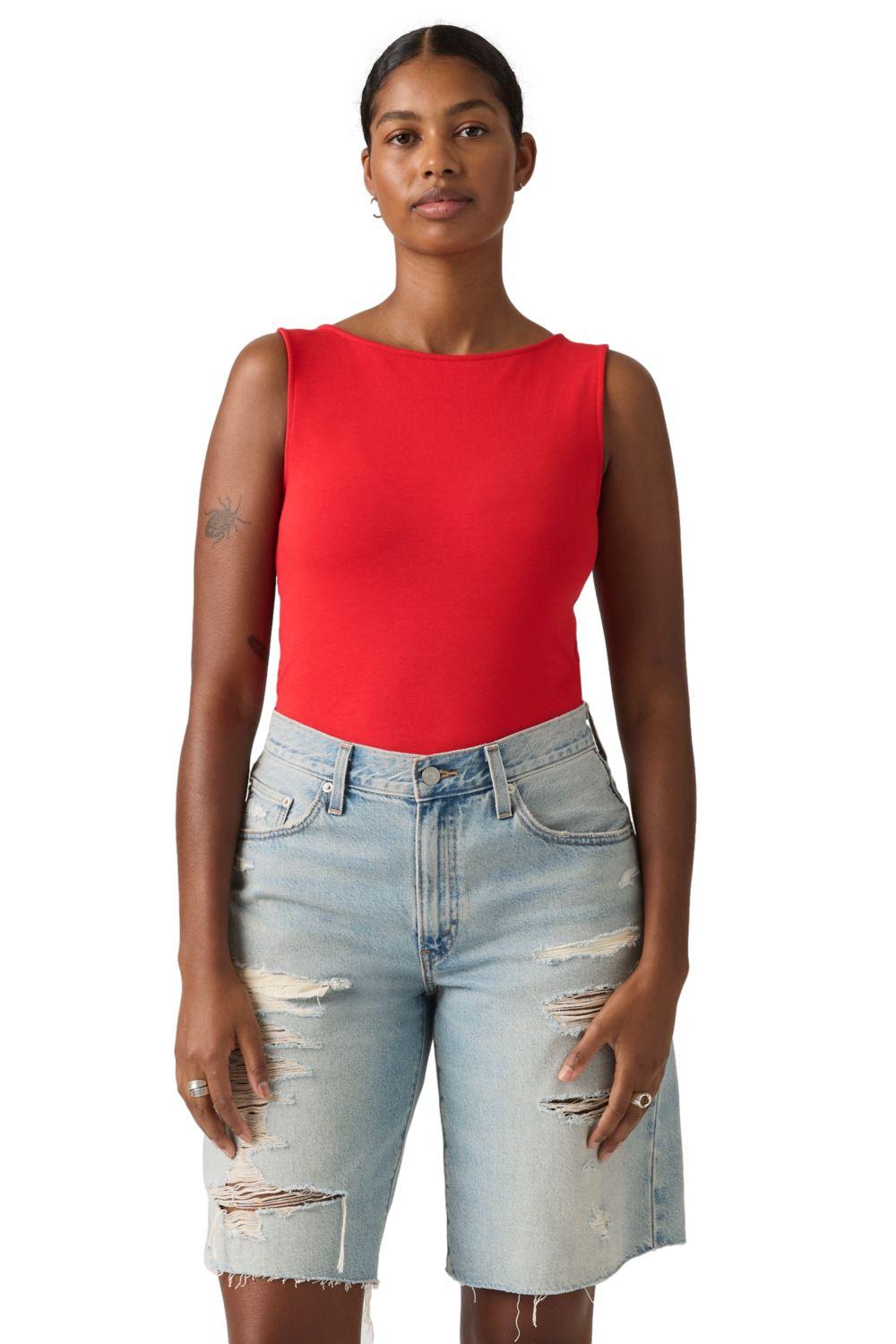 Polera Mujer Blair Sl Boatneck Rojo Levis 005IZ-0005-0