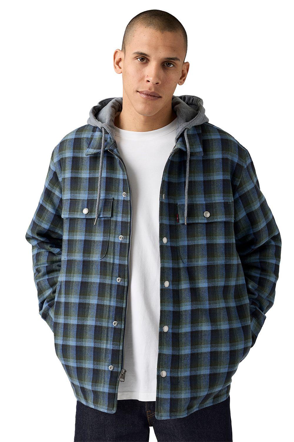 Chaqueta Hombre Francisco Sherpa Flannel Azul Levis 003AZ-0000-2