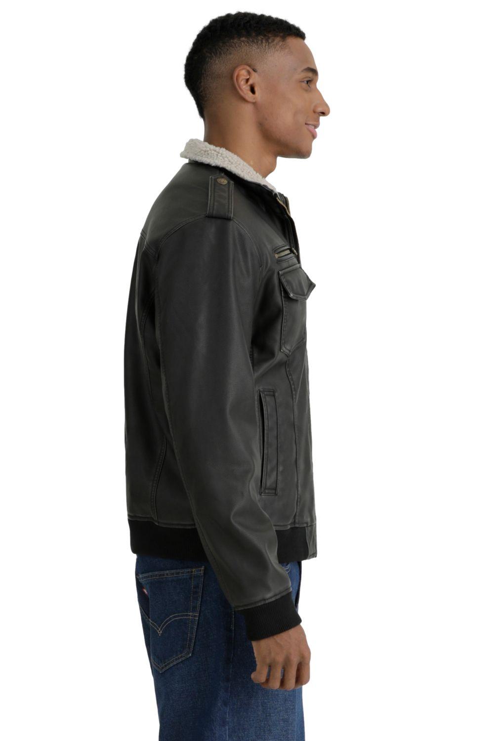 Chaqueta Hombre Pu 4 Negro Levis 59491-0450-1