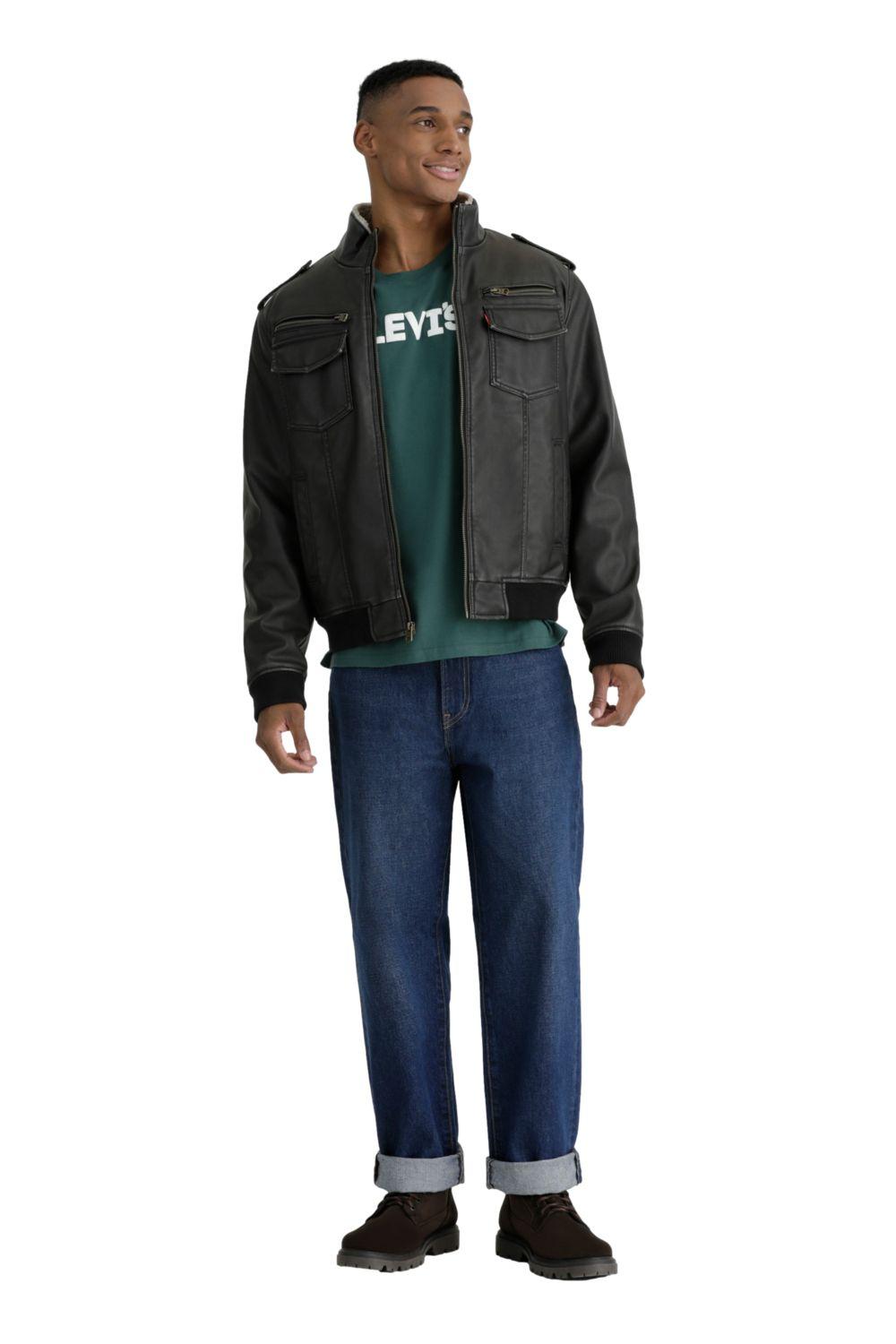 Chaqueta Hombre Pu 4 Negro Levis 59491-0450-3