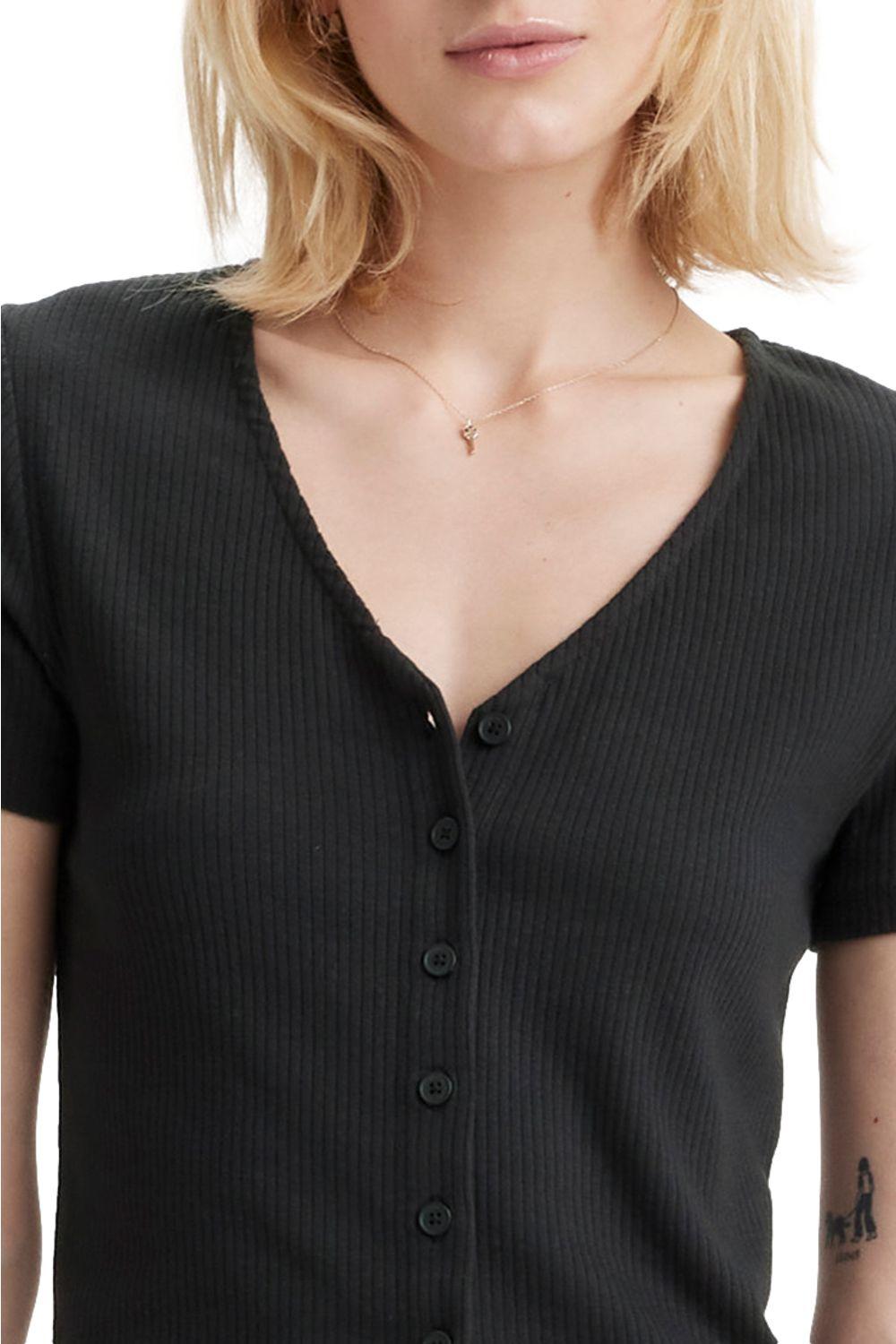 Polera Mujer Muse Tee Negro Levis A8782-0000-2
