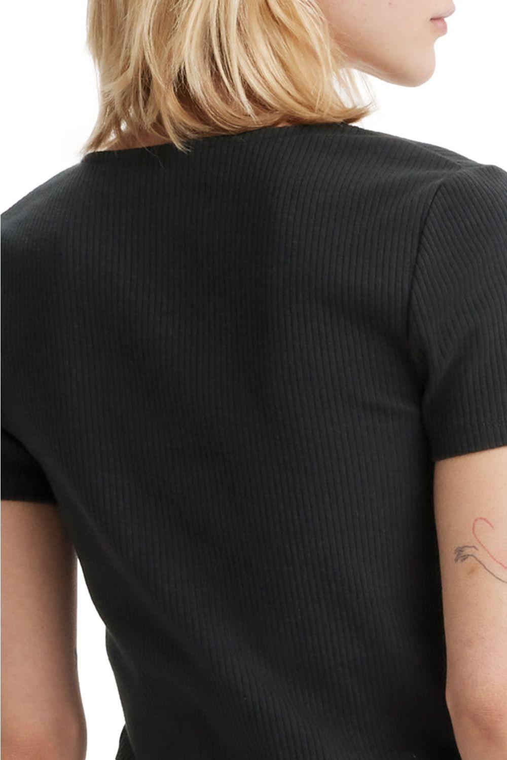 Polera Mujer Muse Tee Negro Levis A8782-0000-3