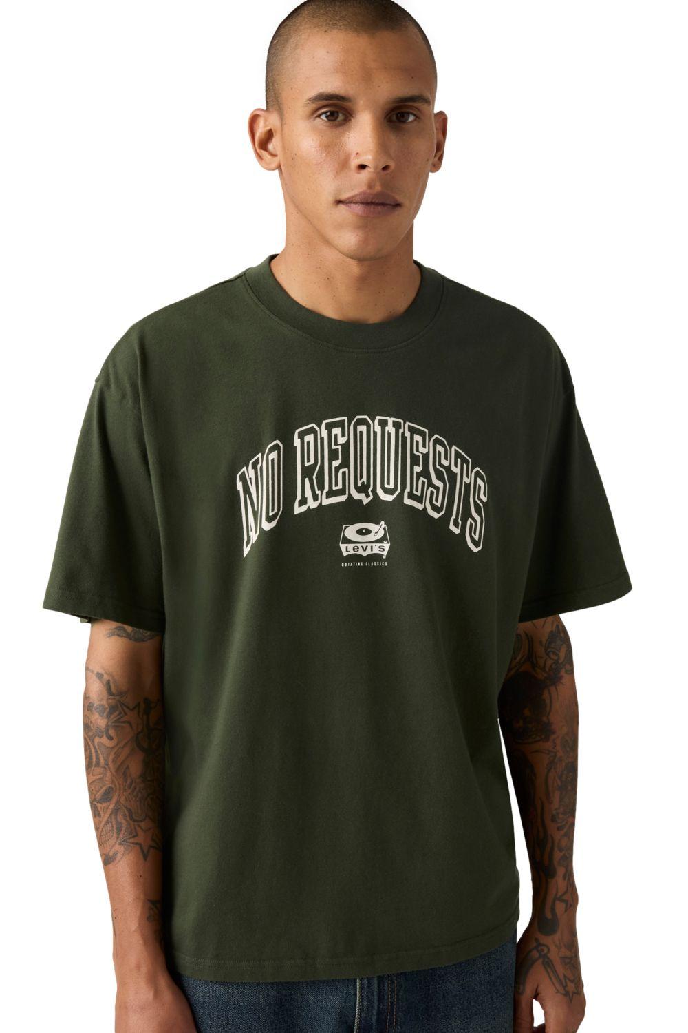 Polera Hombre Cropped Tee Verde Levis 004H0-0024-2
