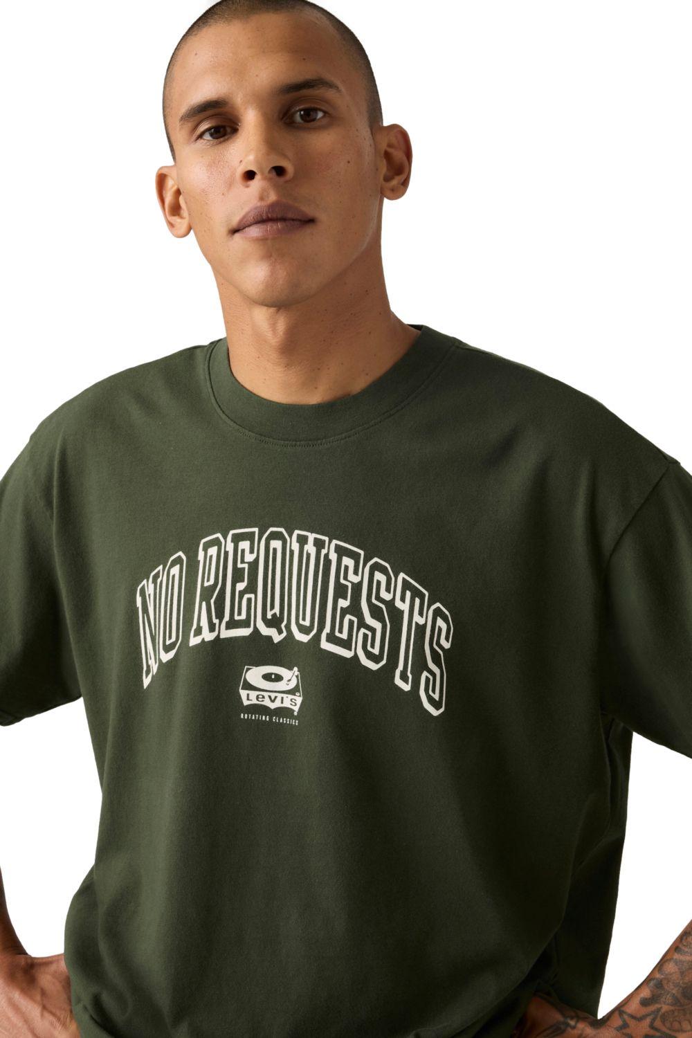 Polera Hombre Cropped Tee Verde Levis 004H0-0024-3