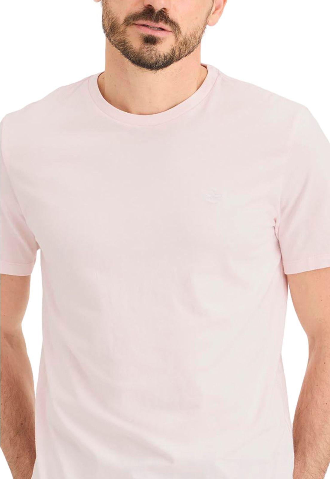Polera Hombre Crewneck Tee Slim Fit Rosa A3143-0046-1