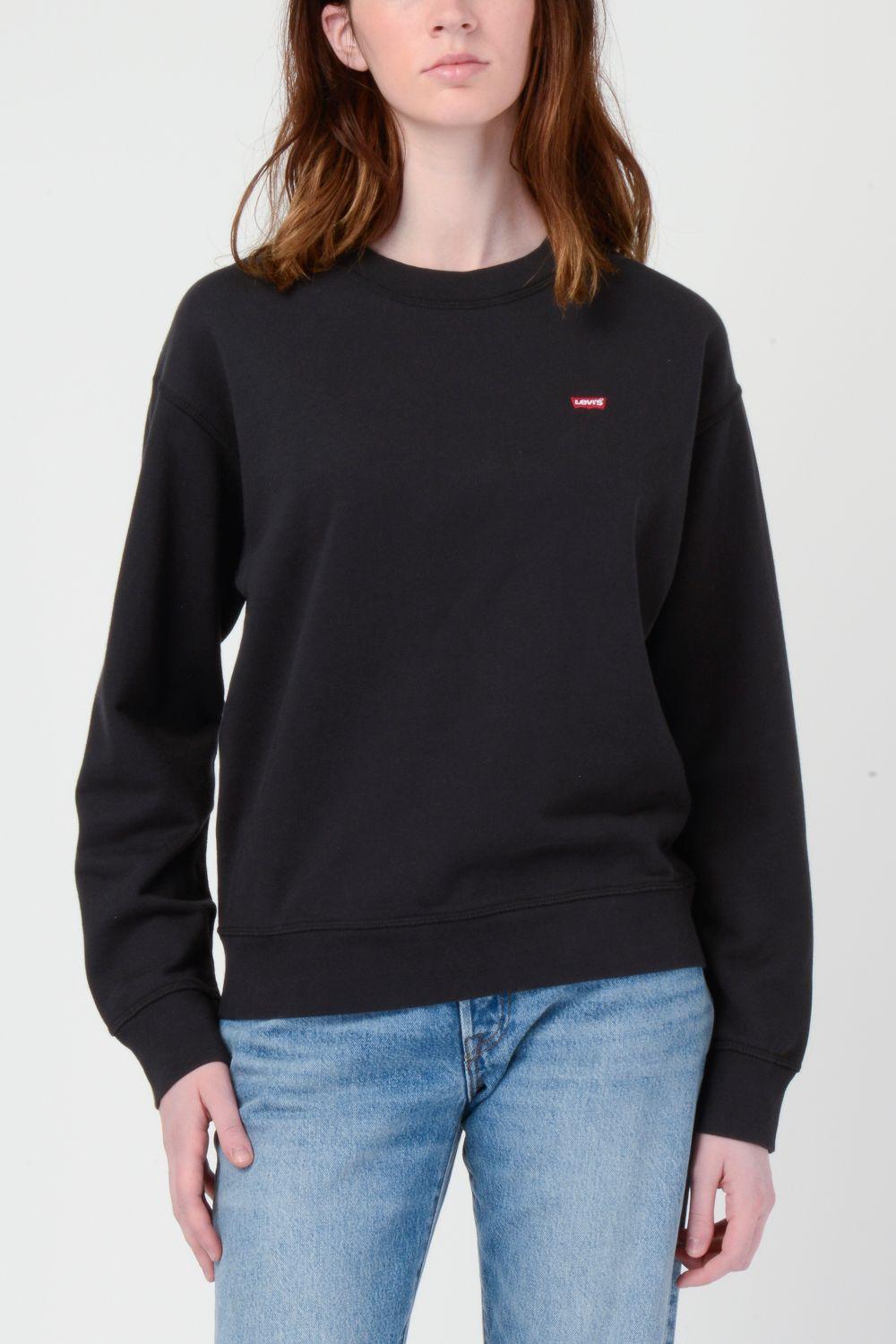 Polerón Mujer Regular Fit Negro Levis 24688-9006-0