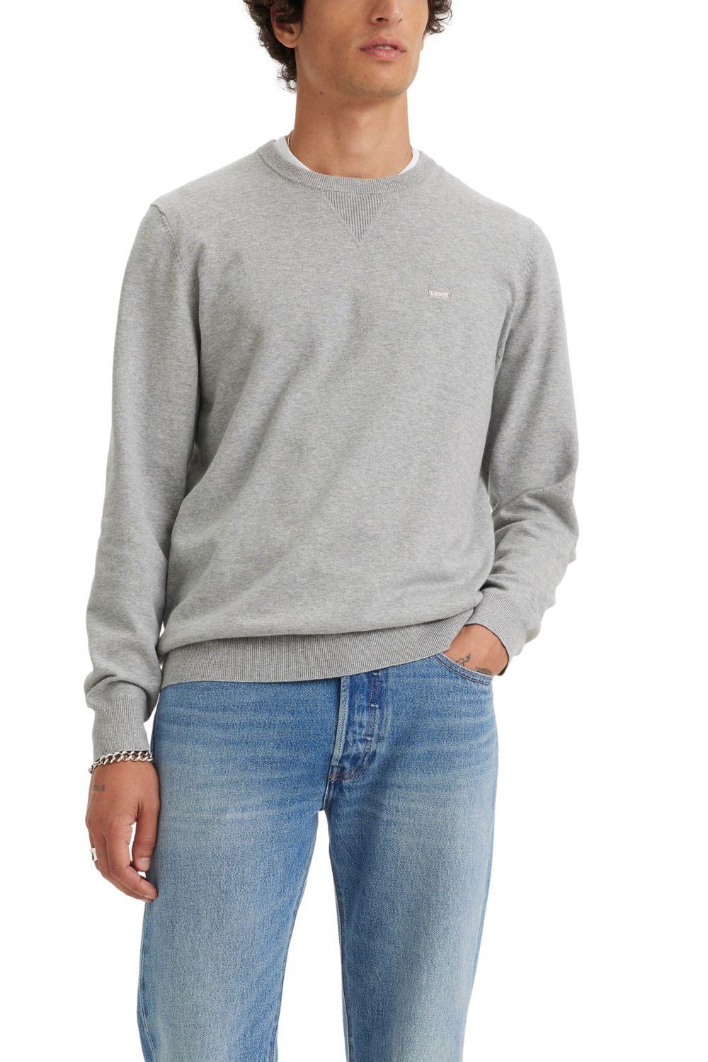 Sweater Hombre Lightweight Hm Sweater Gris Levis A7207-0000-0