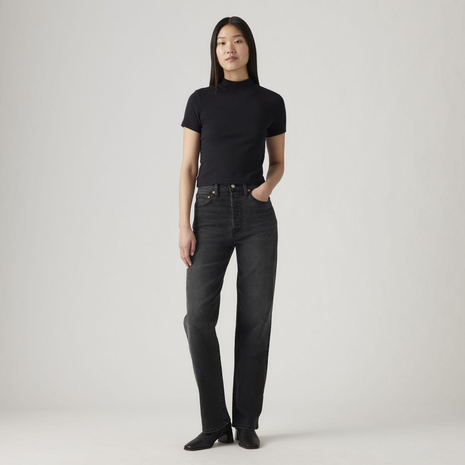Jeans Mujer Ribcage Full Length Negro Levis 79078-0015-3