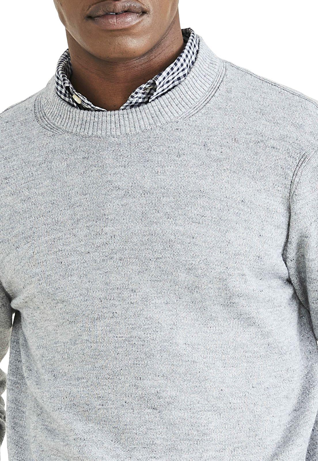 Sweater Hombre Crewneck Regular Fit Gris-1