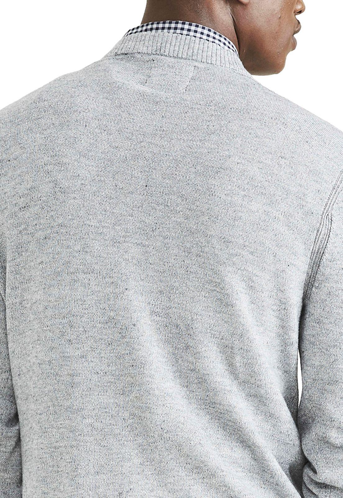 Sweater Hombre Crewneck Regular Fit Gris-3