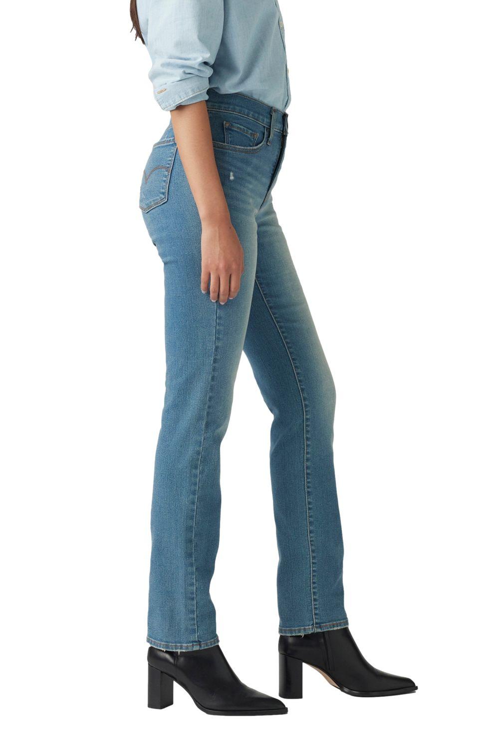 Jeans Mujer 314 Shaping Straight Celeste Levis 19631-0231-1