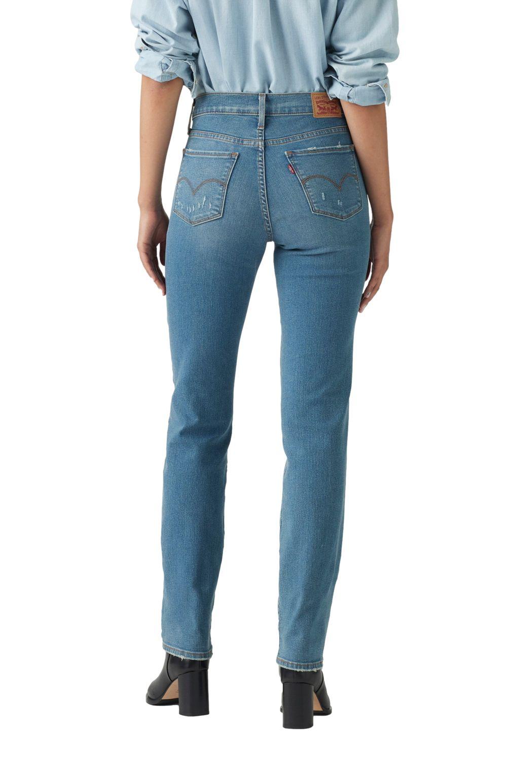 Jeans Mujer 314 Shaping Straight Celeste Levis 19631-0231-2