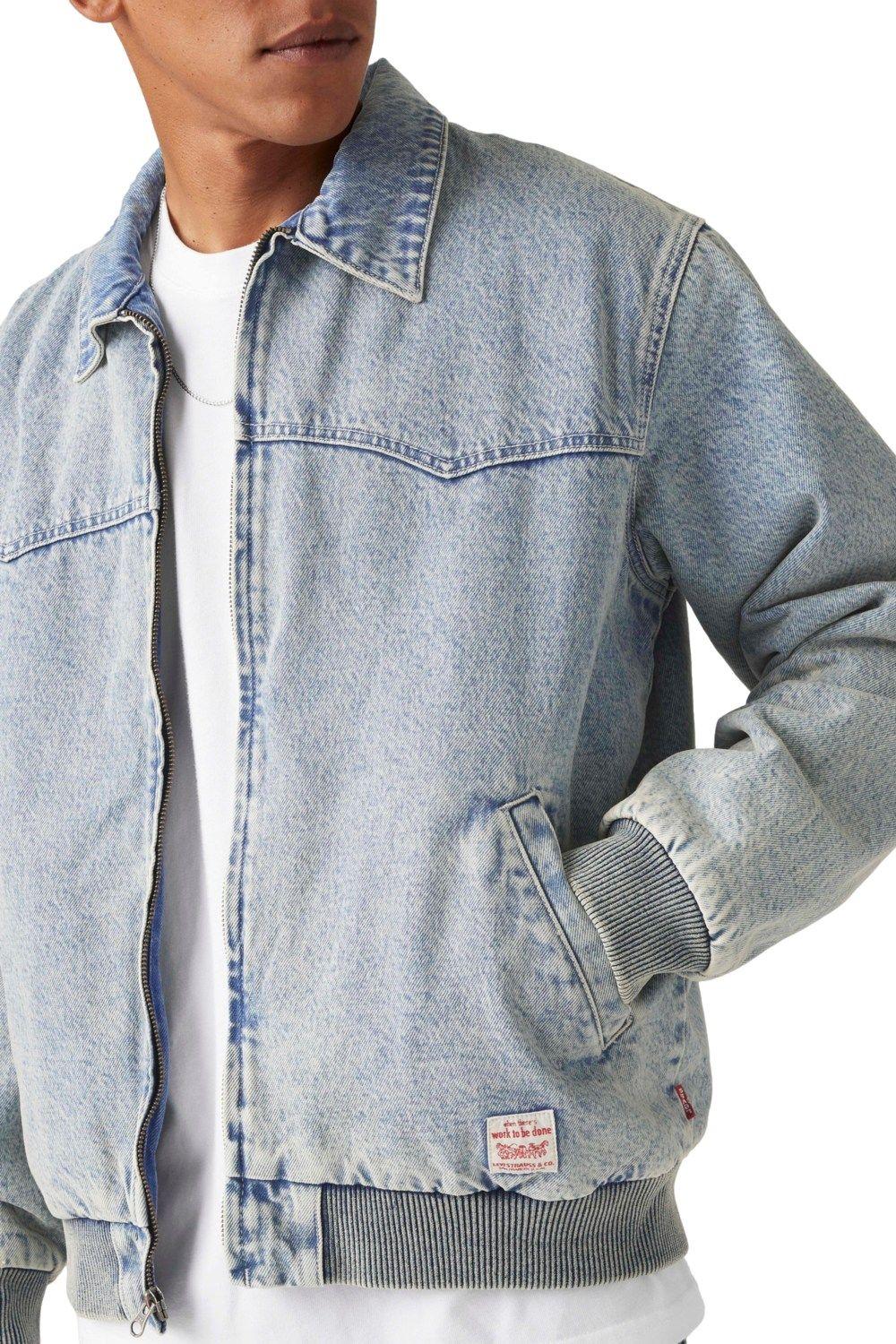 Chaqueta Hombre Embarcadero Aviator Azul Levis A8583-0003-3
