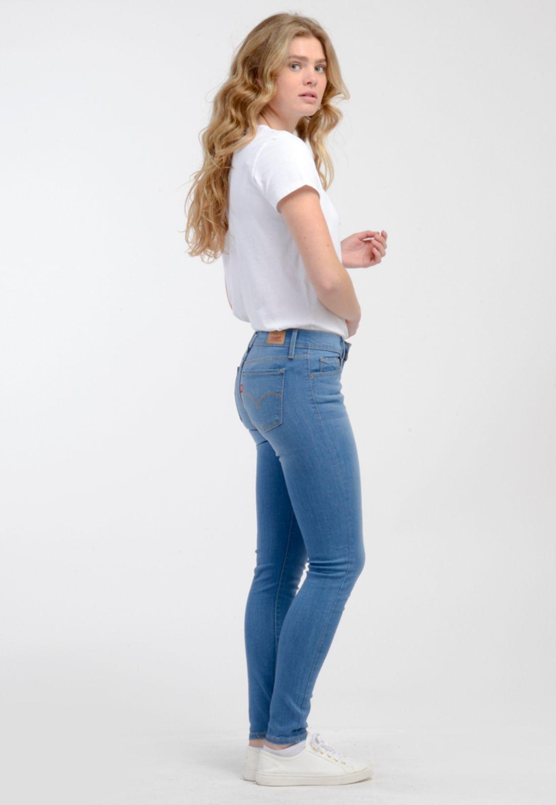 Jeans Mujer 711 Skinny Fit Azul Levis 18881-0001-1